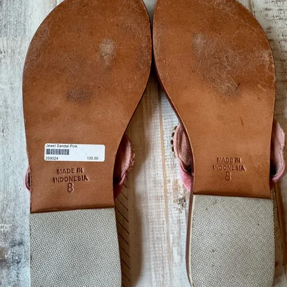 Mystique Boutique Pink Embellished Sandals - Picture 4 of 4